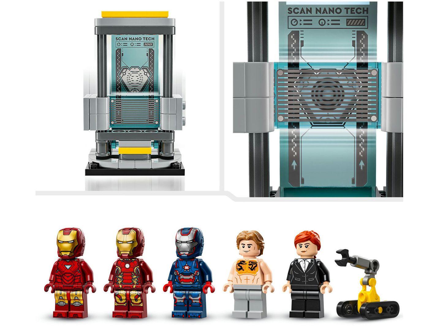 LEGO Marvel Laboratório do Homem de Ferro