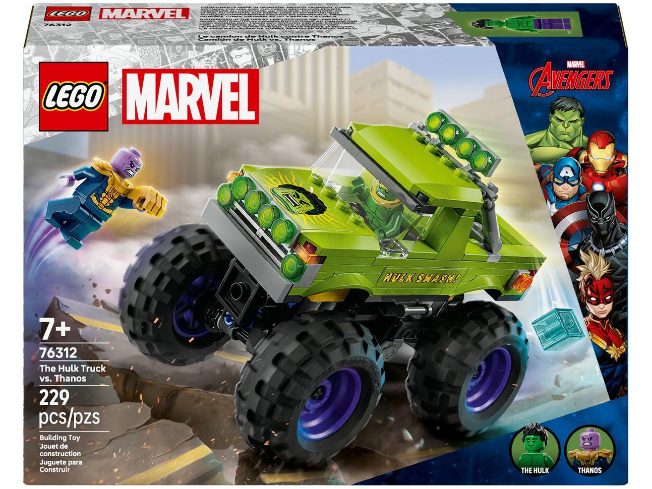 LEGO Marvel O Caminhão do Hulk vs Thanos