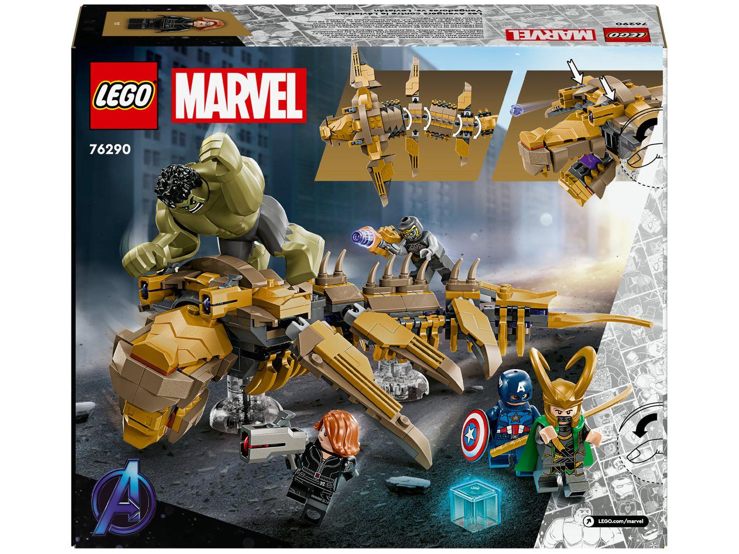 LEGO Marvel Vingadores vs Leviathan 76290