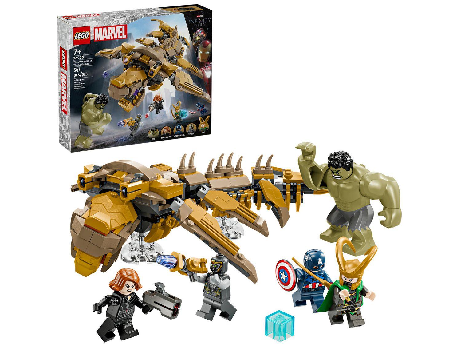LEGO Marvel Vingadores vs Leviathan 76290