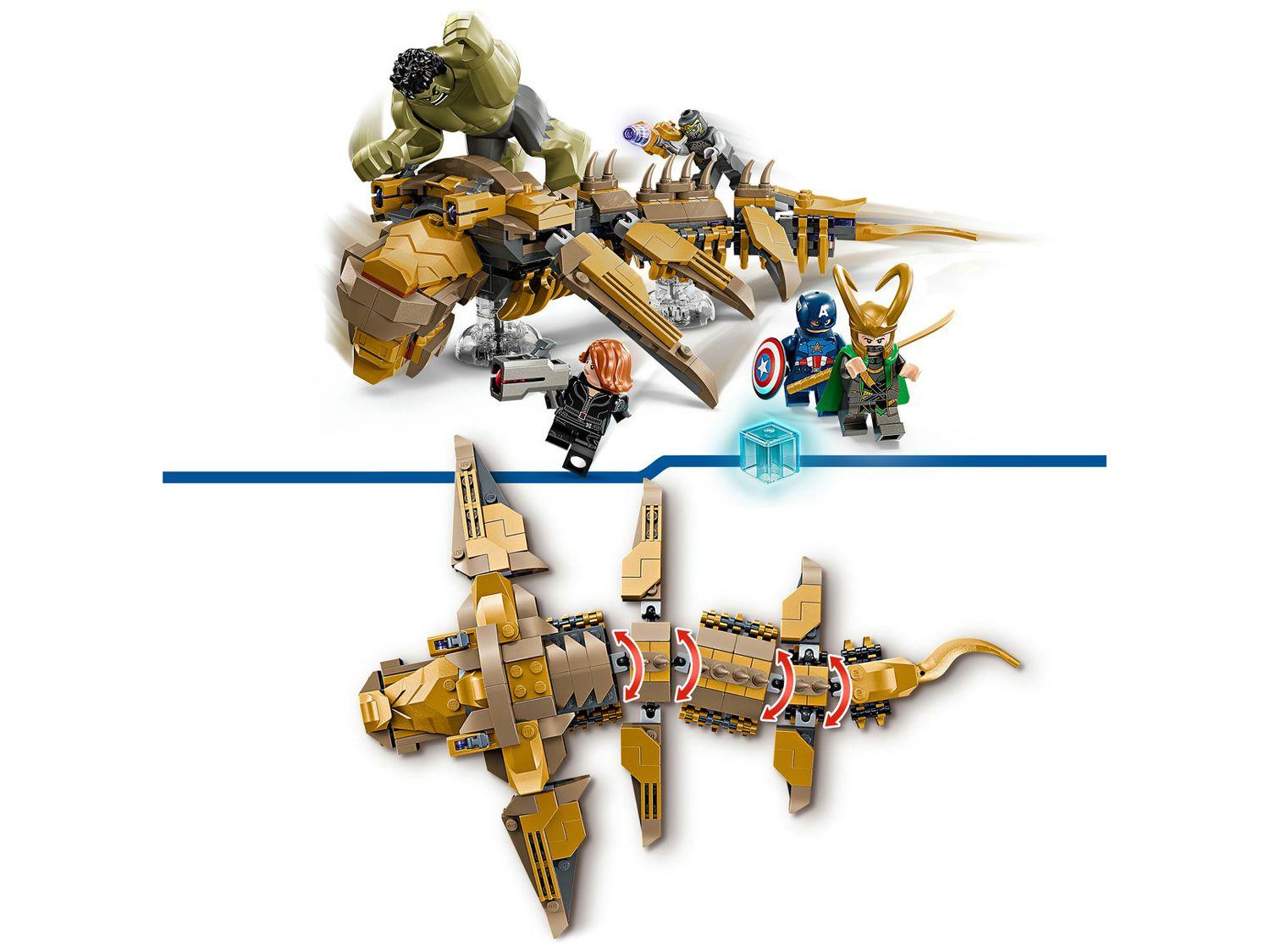 LEGO Marvel Vingadores vs Leviathan 76290