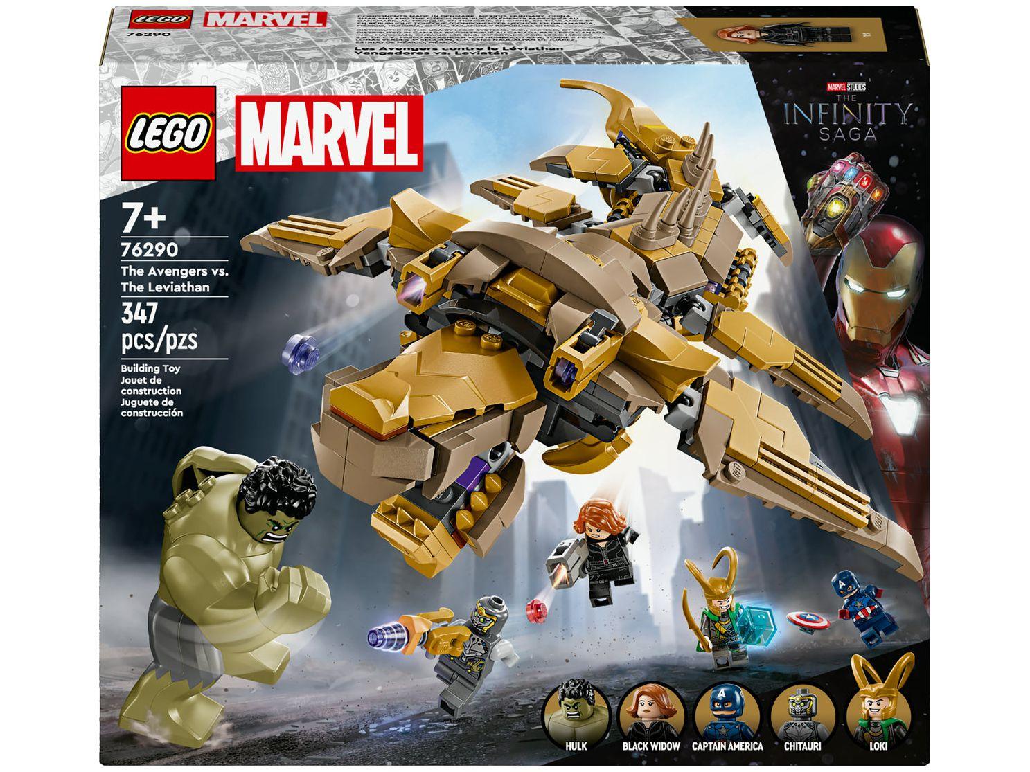 LEGO Marvel Vingadores vs Leviathan 76290