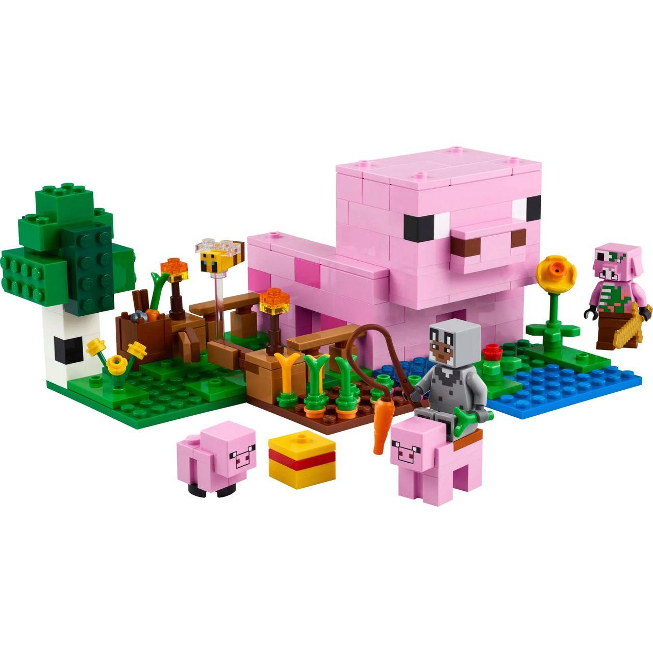 Minecraft Construir Casas De MuÃ±ecas Lego Minecraft A Casa Porco