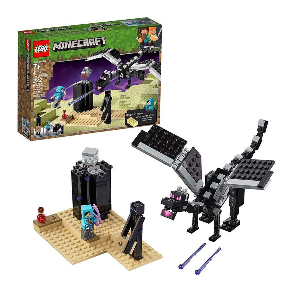 Lego minecraft dragão ender Clearance