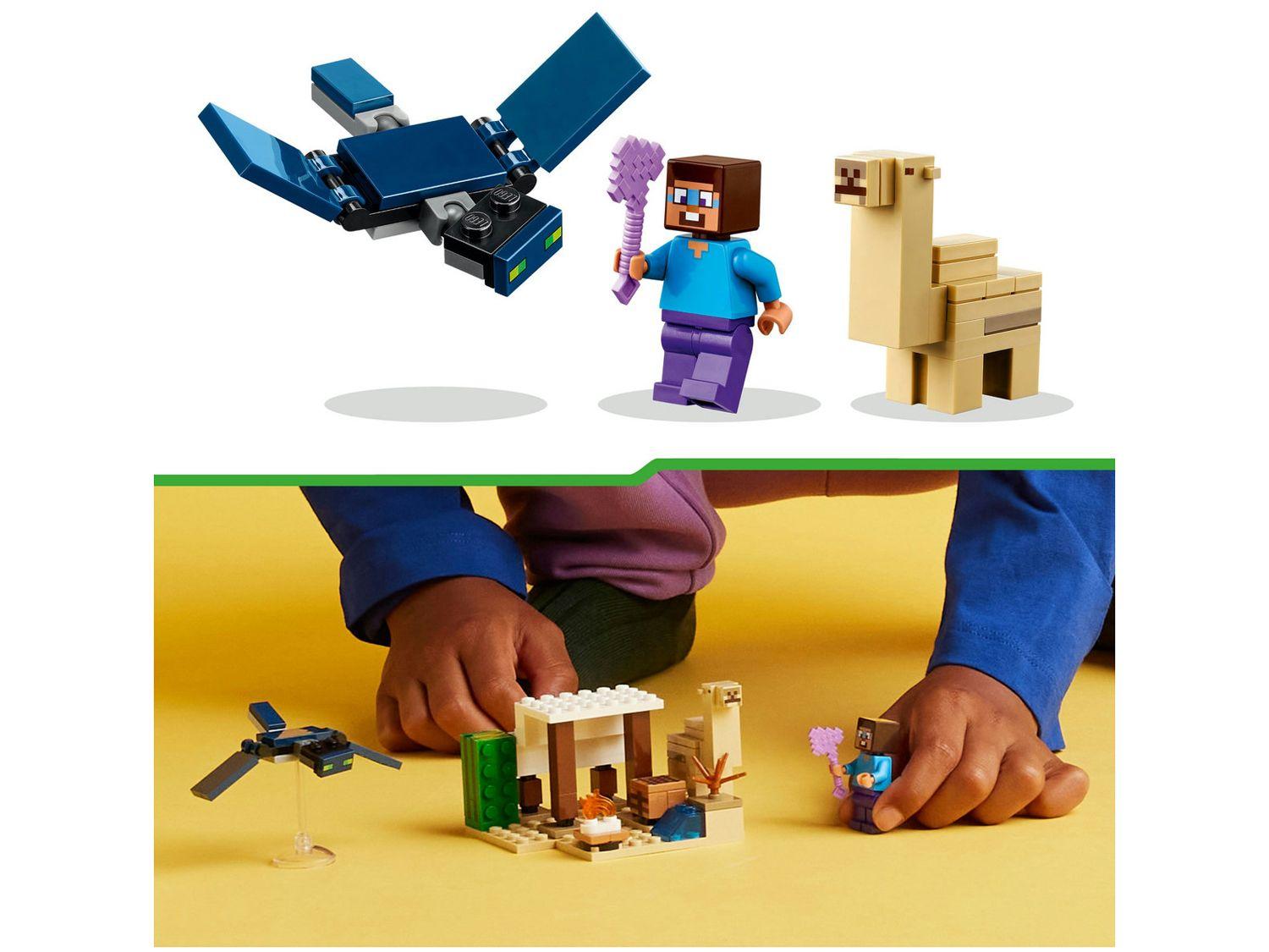 LEGO Minecraft Expedição do Steve ao Deserto