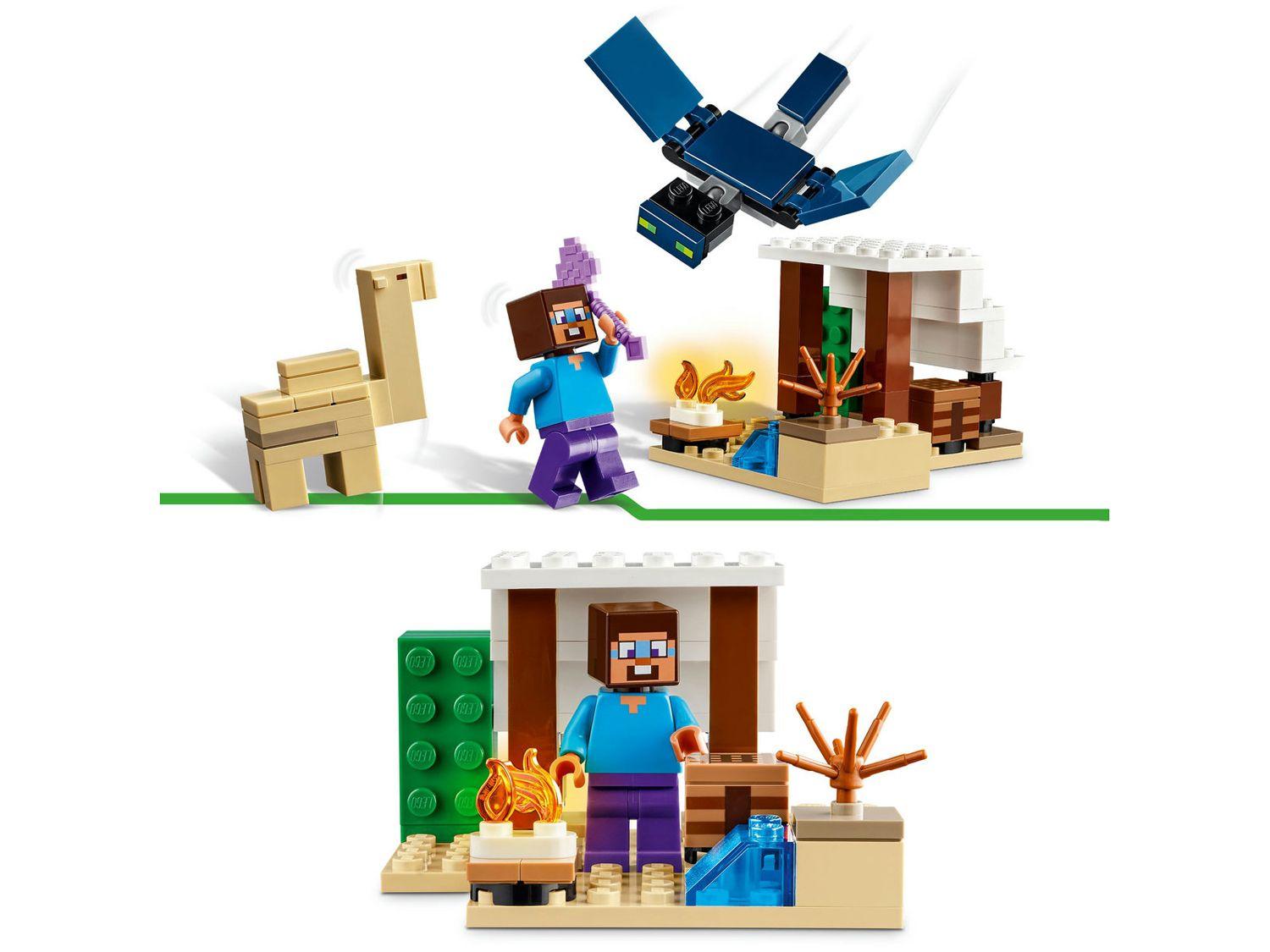 LEGO Minecraft Expedição do Steve ao Deserto