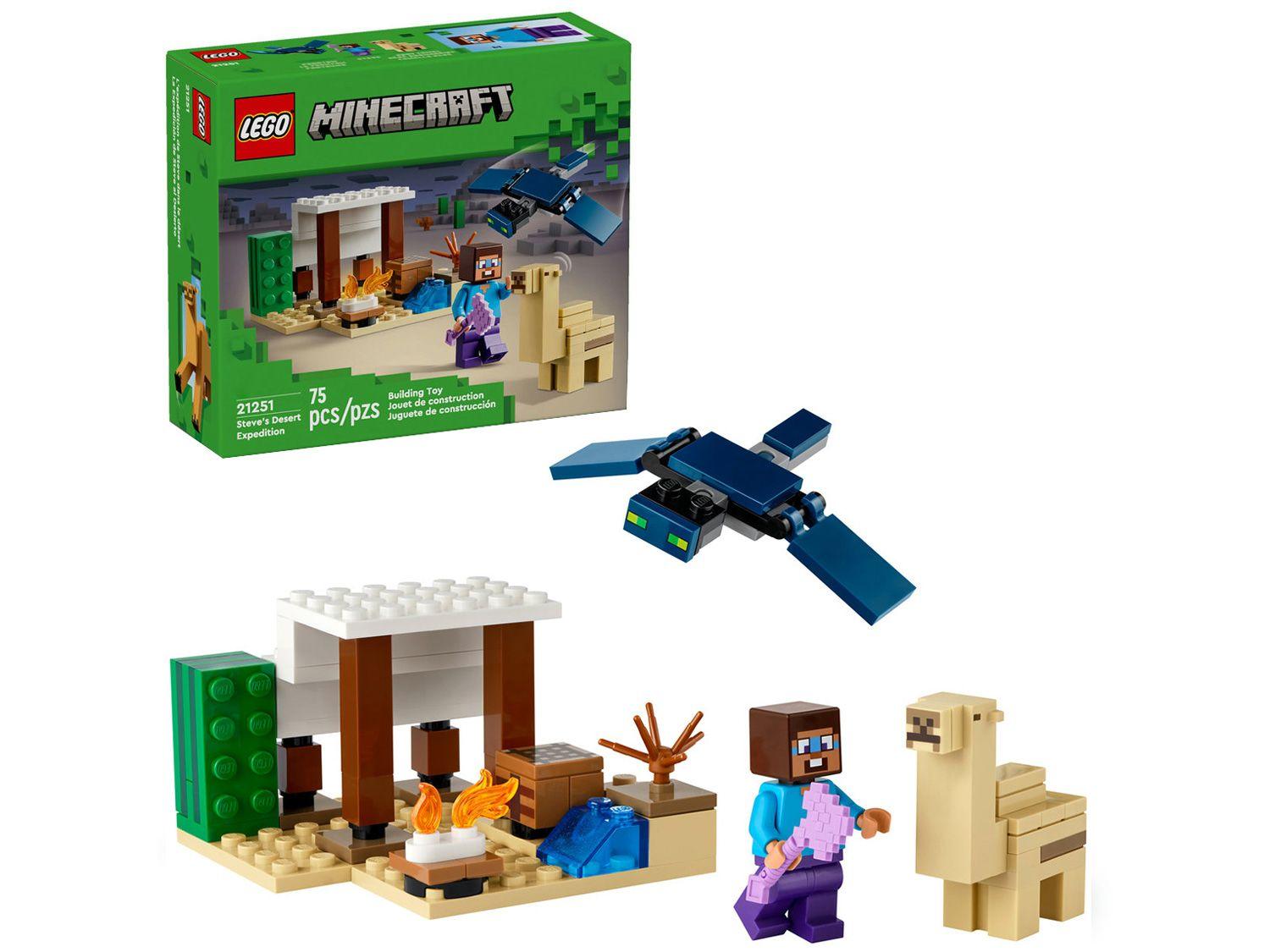 LEGO Minecraft Expedição do Steve ao Deserto
