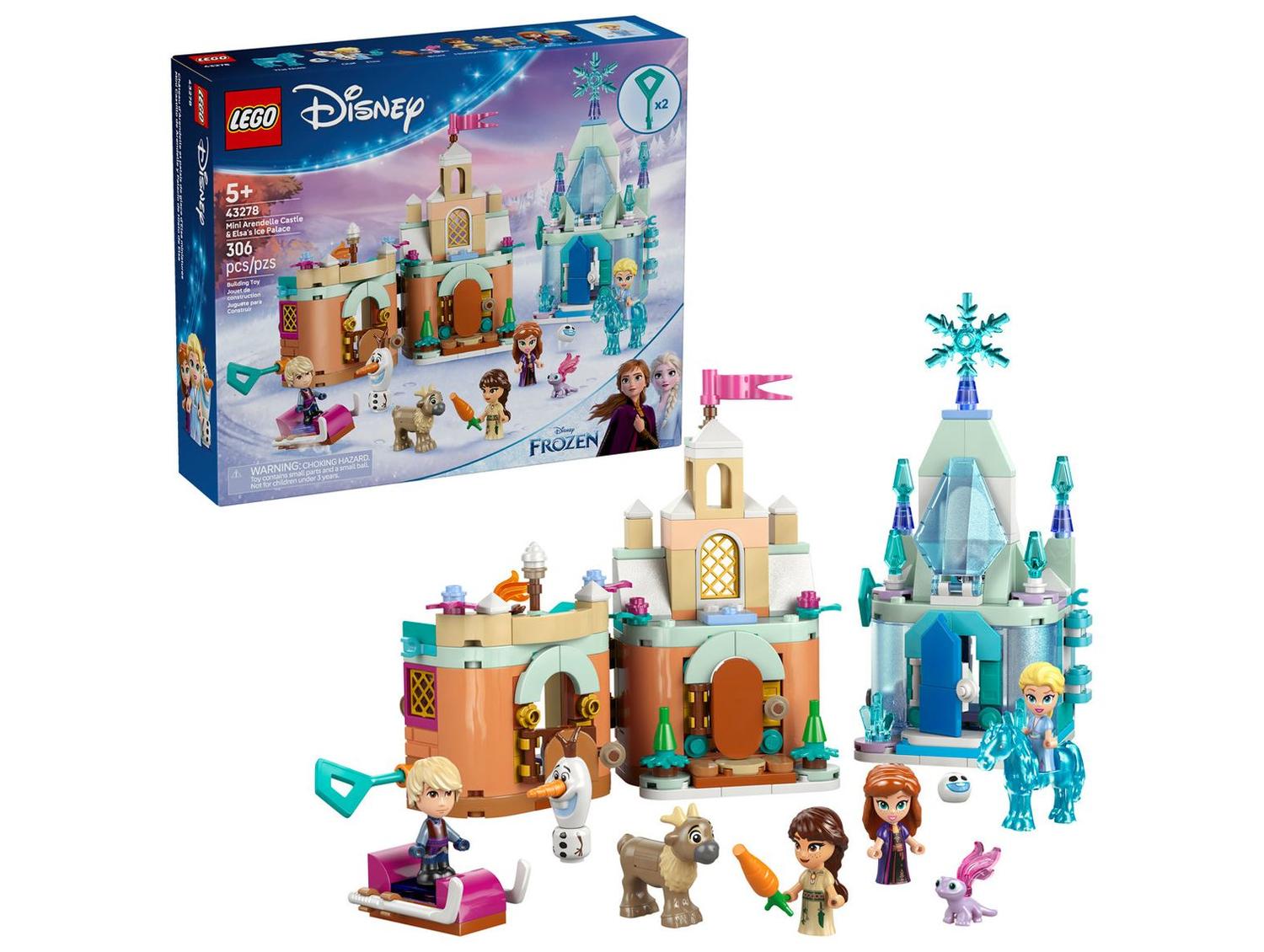 LEGO Minicastelo de Arendelle e Palácio de Gelo da