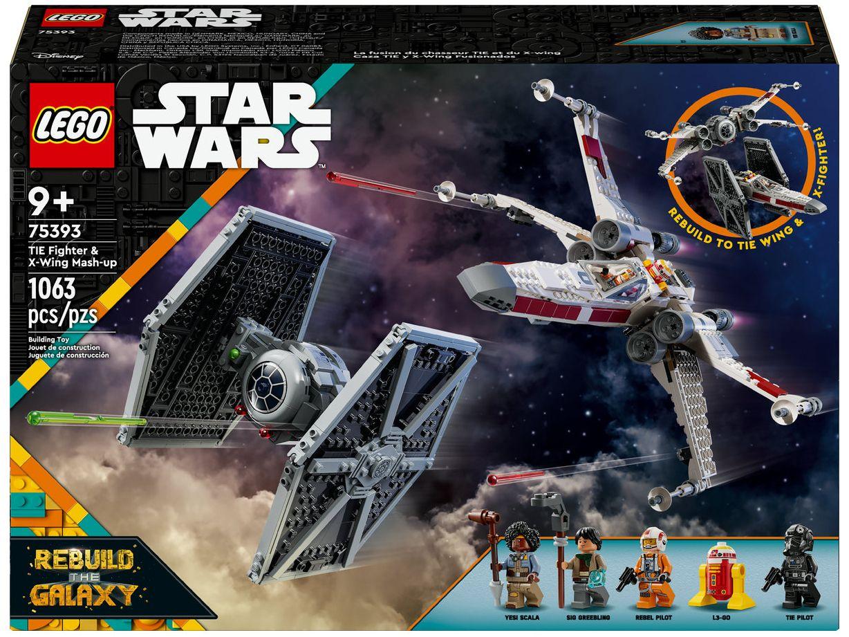 LEGO Mistura de TIE Fighter e X-Wing 75393