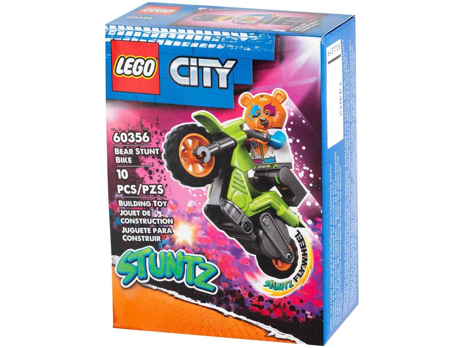 LEGO Moto de Acrobacias do Urso 10 Peças