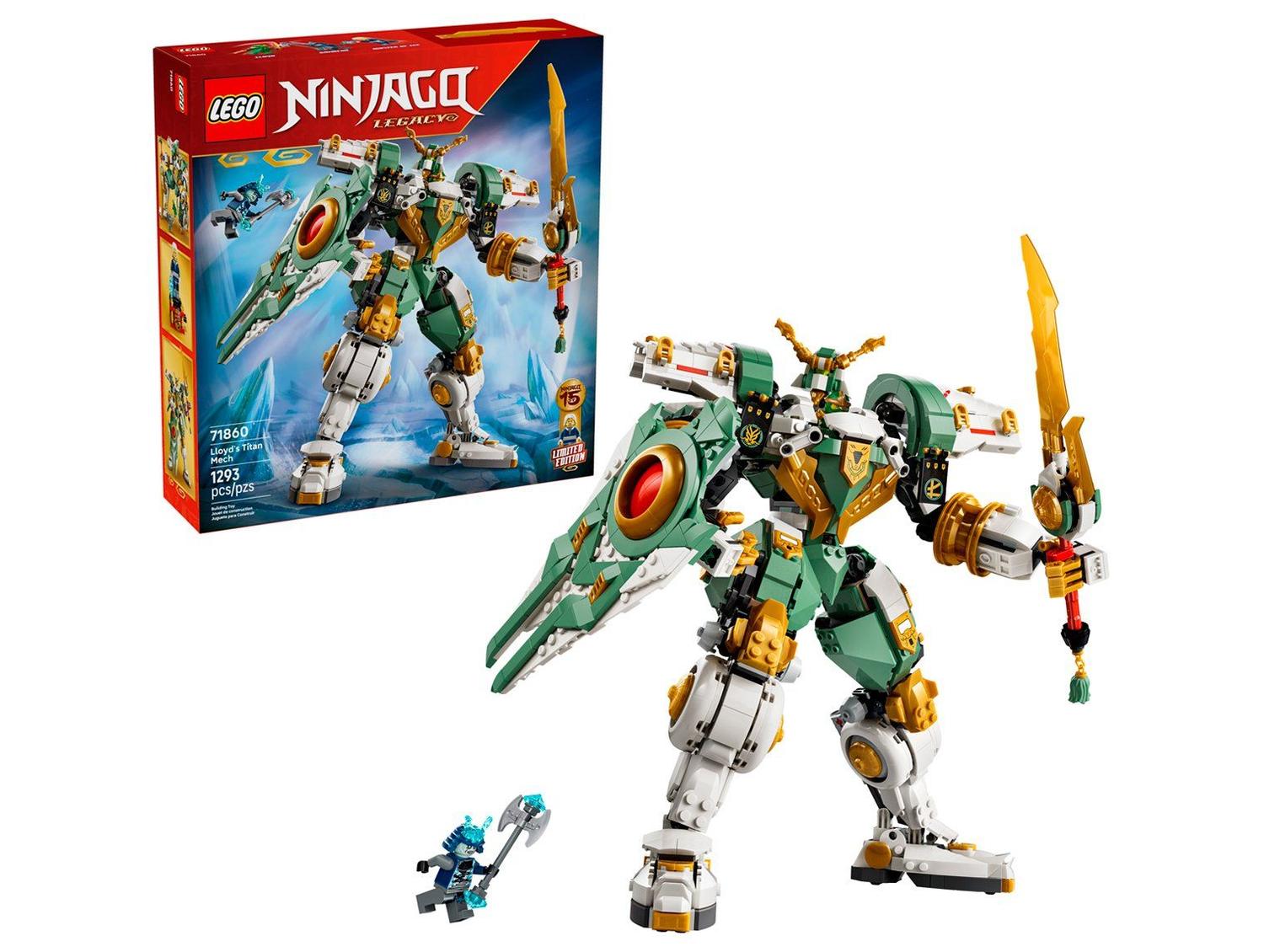 LEGO Nijago Legacy 15 Anos Meca Tita do Lloyd