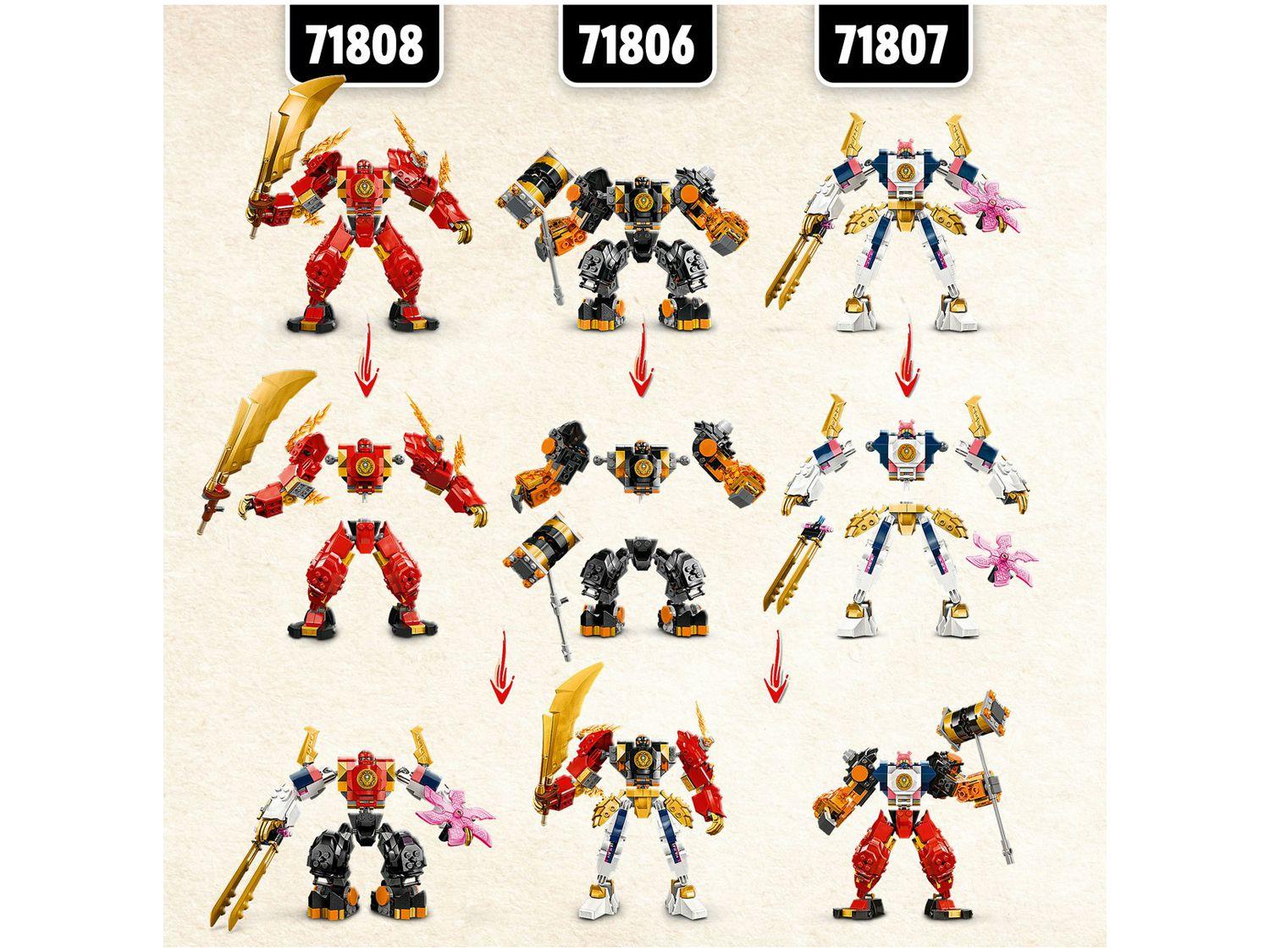 LEGO Ninjago Robô Elemental do Fogo do Kai