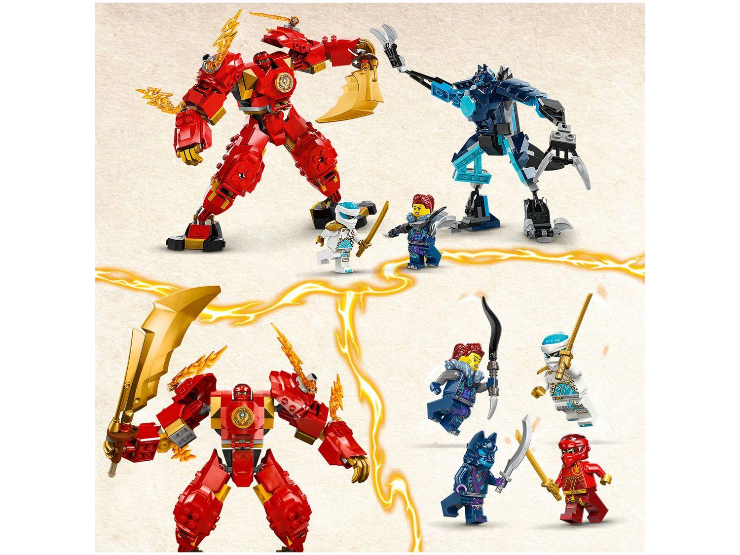 LEGO Ninjago Robô Elemental do Fogo do Kai