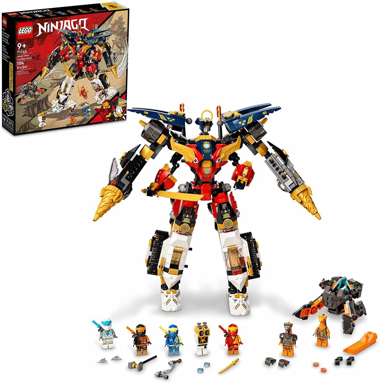 LEGO Ninjago Robo Ninja Ultra Combo 71765 Brinquedos de Montar e Desmontar Magazine Luiza