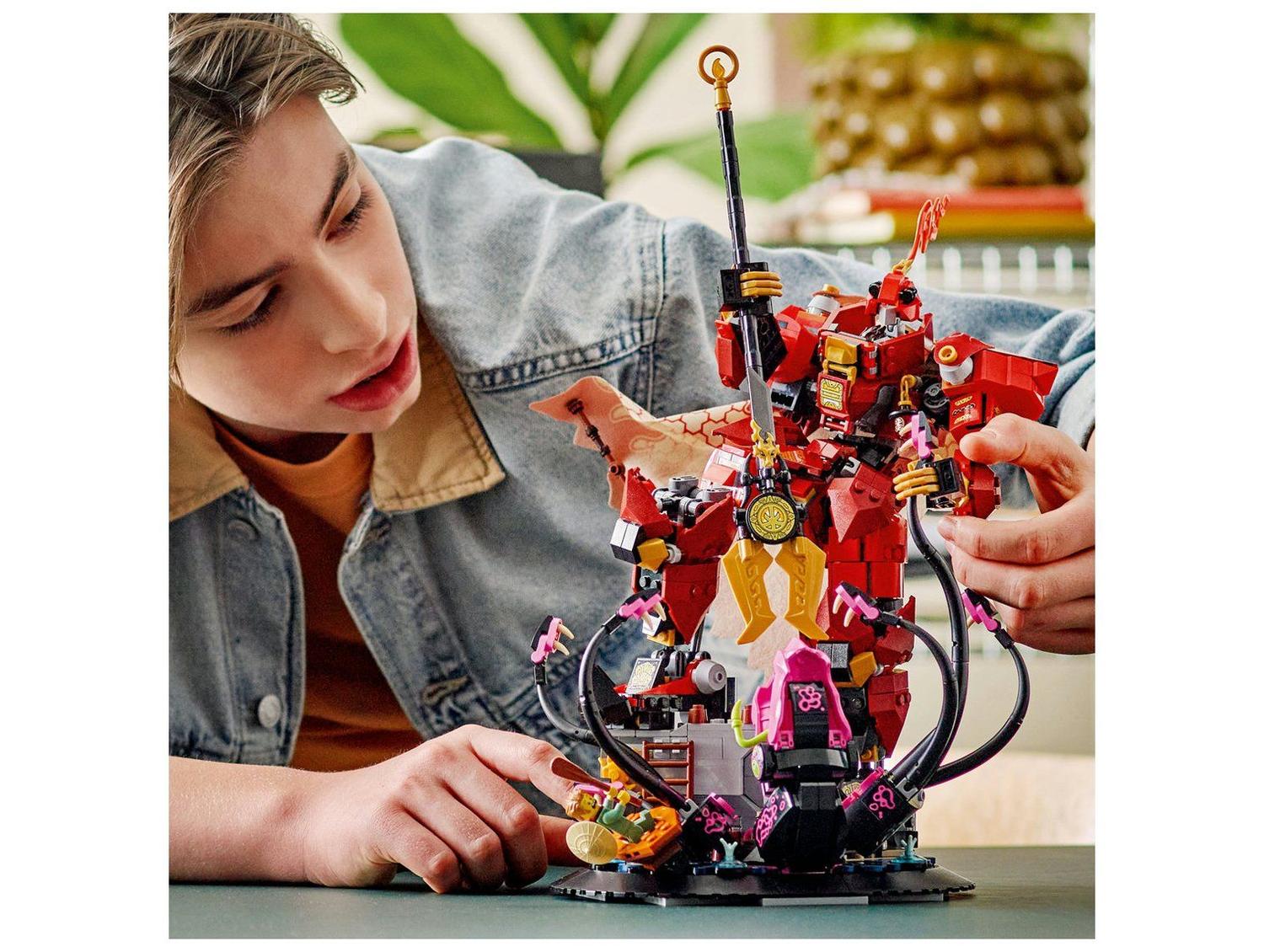 ケイゴ LEGO O Meca Cavaleiro de Fogo 71846 996 Peças | Shopping | LATAM Pass