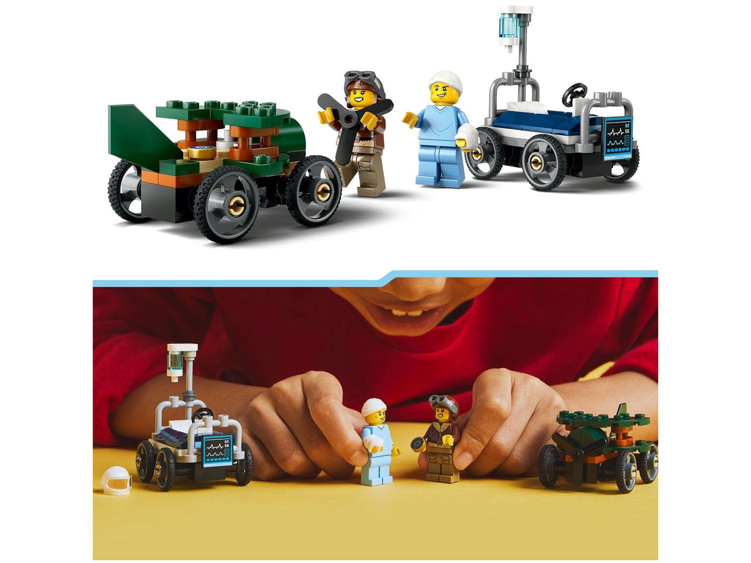 LEGO Pack de Carros de Corrida Avião vs. Leito 