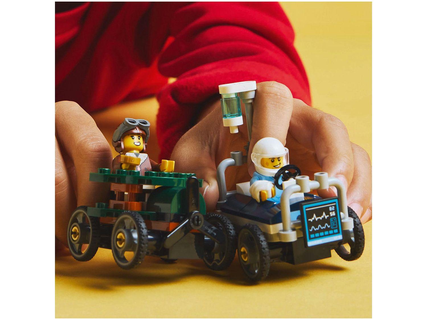 LEGO Pack de Carros de Corrida Avião vs. Leito 