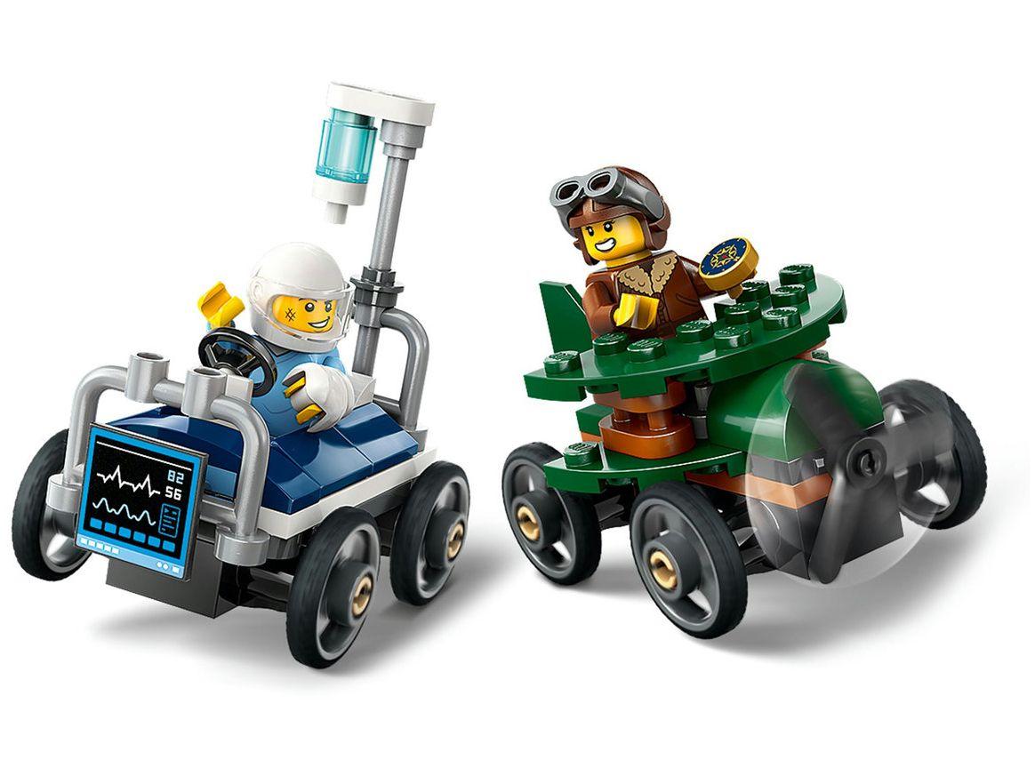 LEGO Pack de Carros de Corrida Avião vs. Leito 