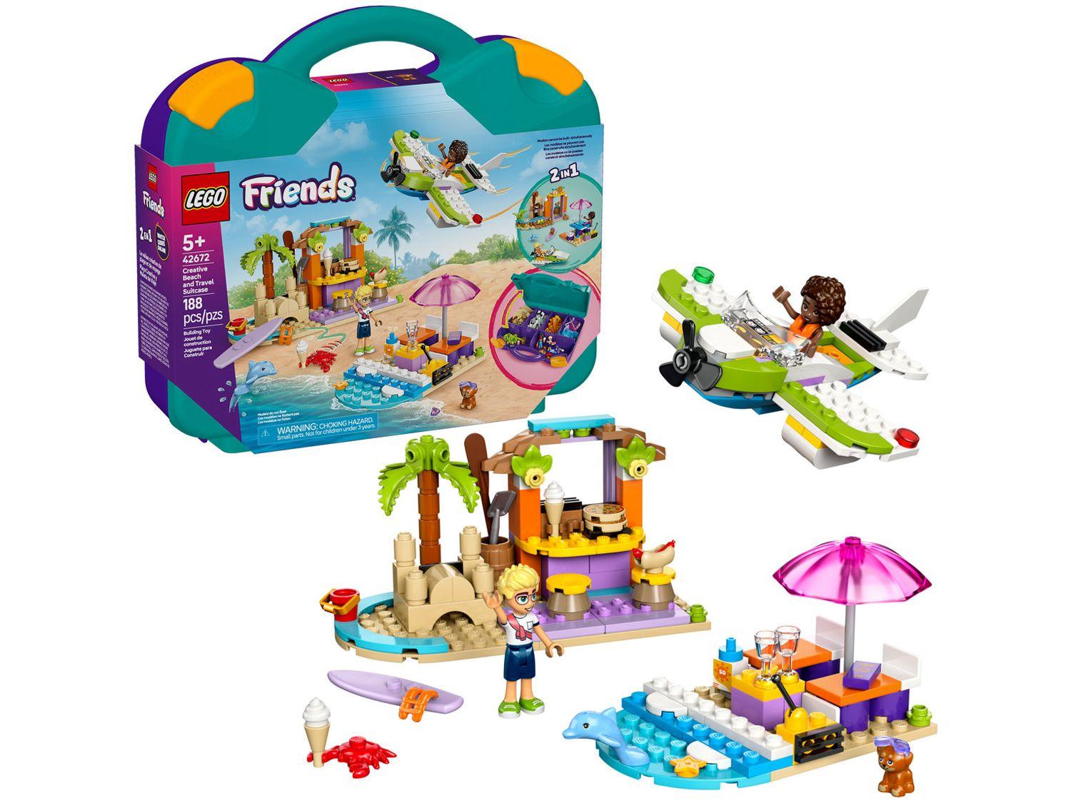 LEGO Praia Criativa e Mala de Viagem 42672 