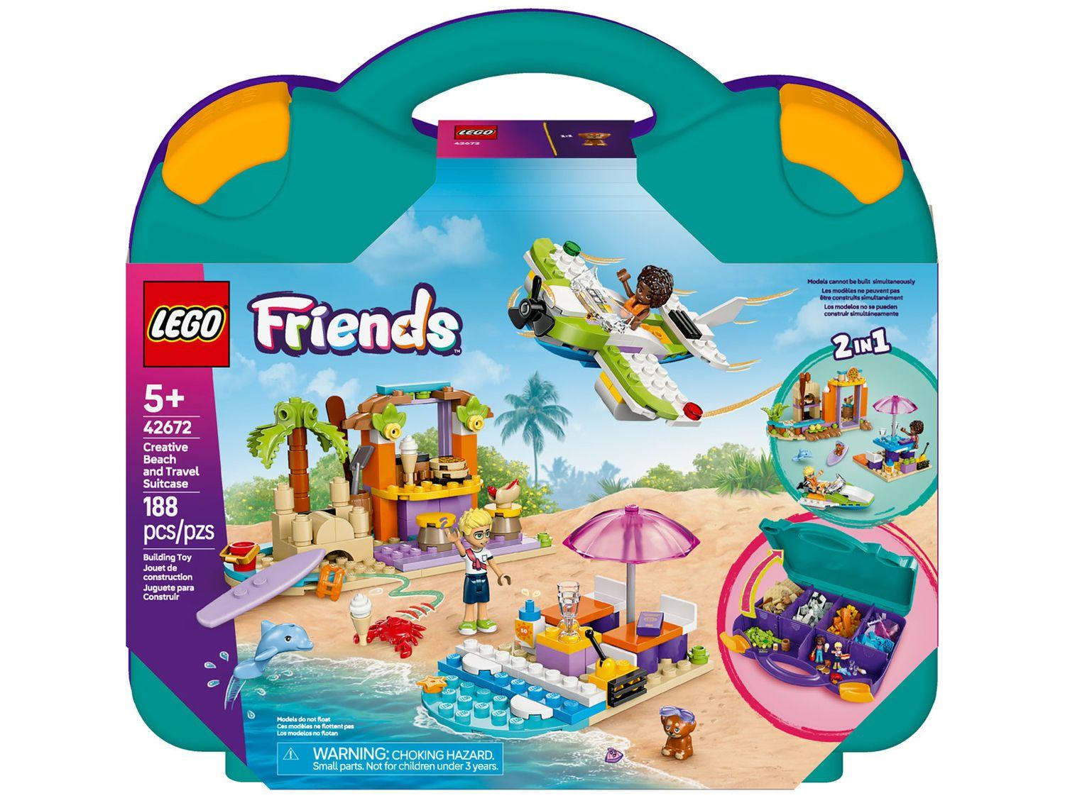 LEGO Praia Criativa e Mala de Viagem 42672 