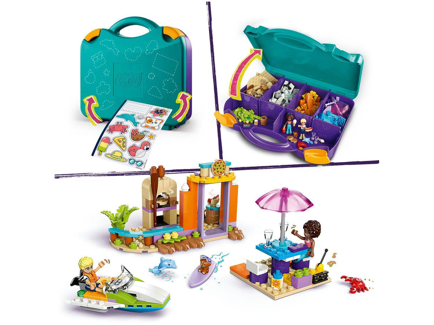 LEGO Praia Criativa e Mala de Viagem 42672 