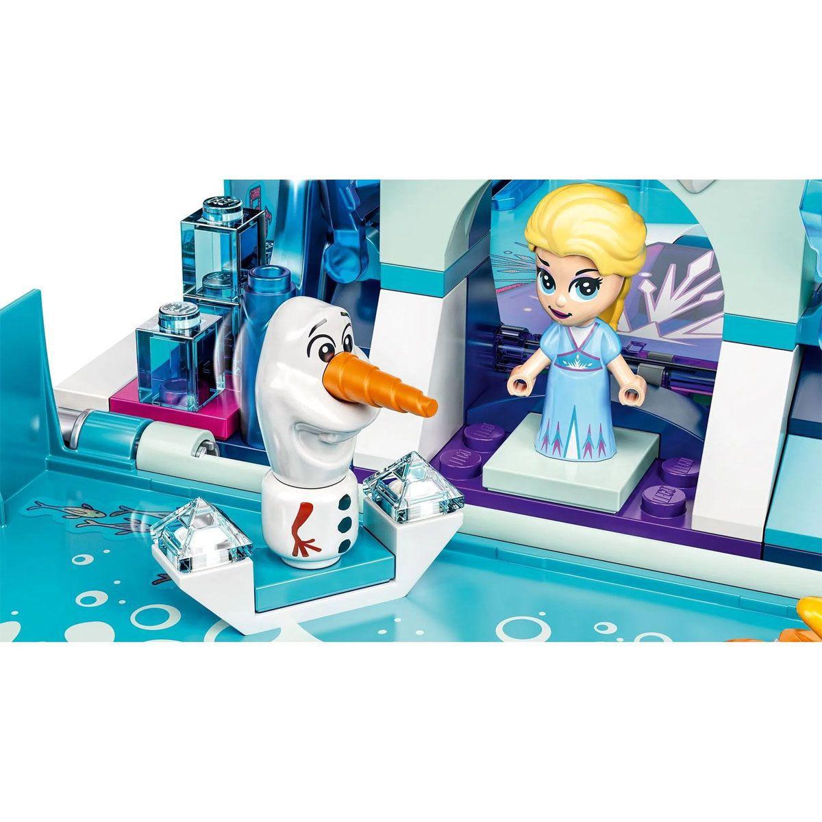 Lego Princesas Disney O Livro De Aventuras De Elsa E Nokk 125 Peças Brinquedos De Montar E 