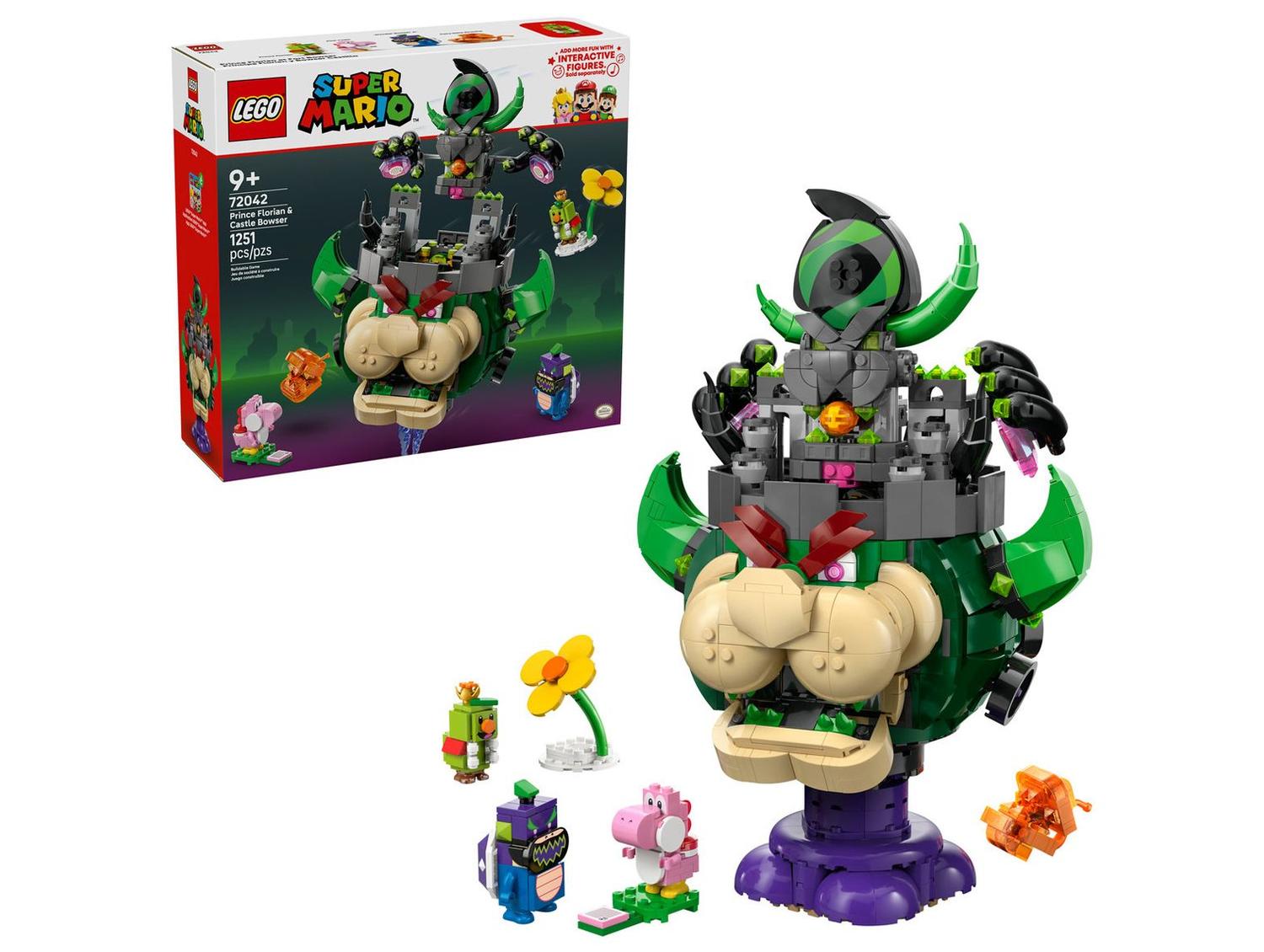 LEGO Príncipe Florian & Bowser Castelo 72042