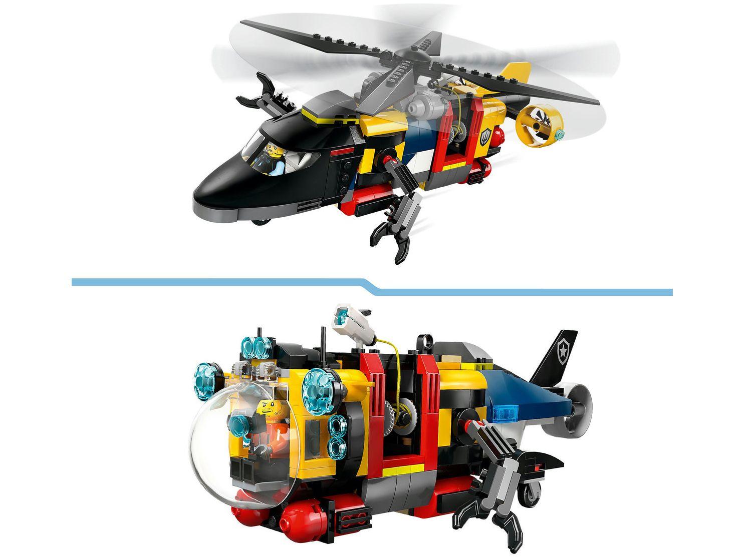 LEGO Remix de Helicóptero, Caminhão dos Bombeiros 