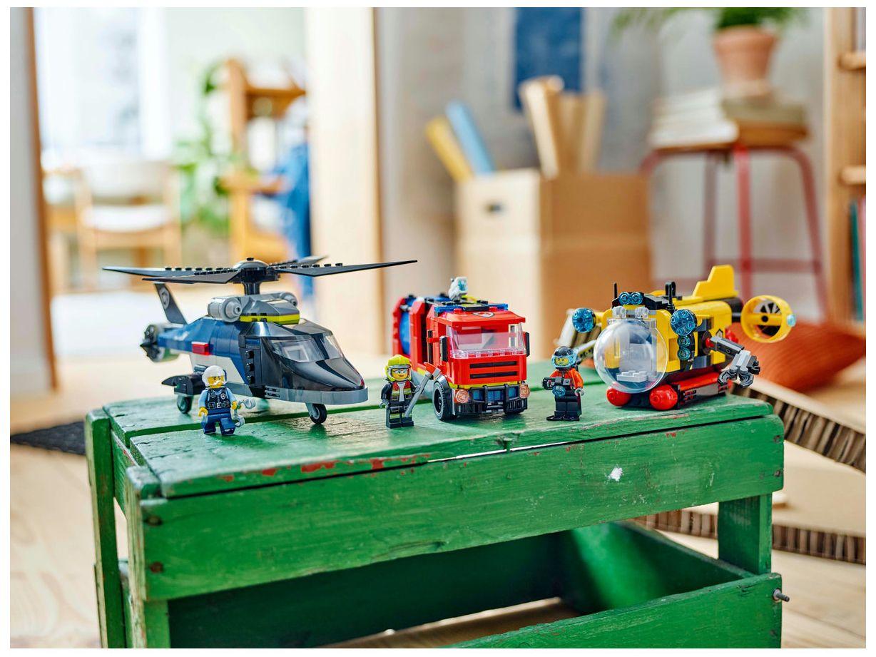 LEGO Remix de Helicóptero, Caminhão dos Bombeiros 