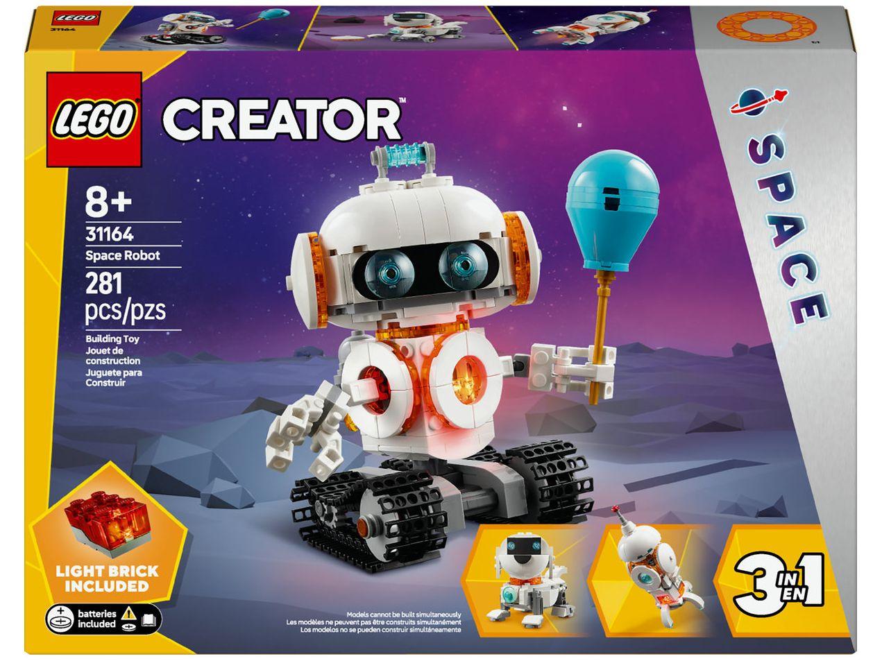 LEGO Robô Espacial 3 em 1 31164 281 Peças