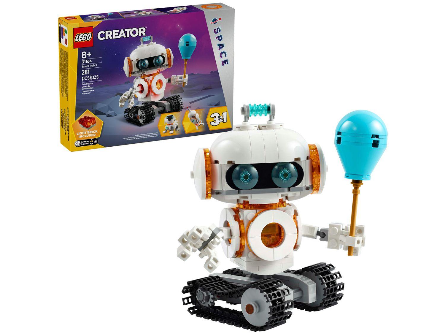 LEGO Robô Espacial 3 em 1 31164 281 Peças