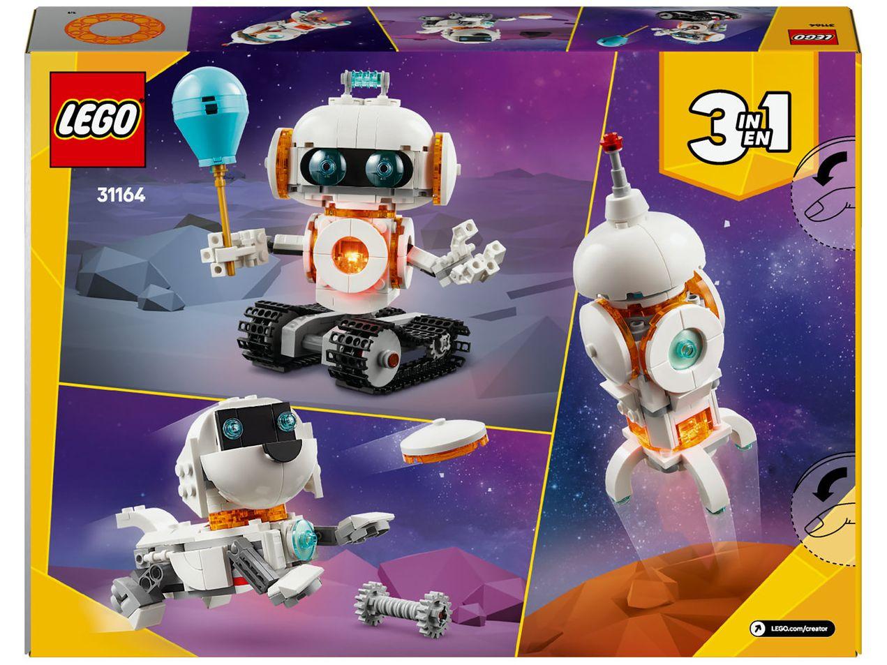LEGO Robô Espacial 3 em 1 31164 281 Peças