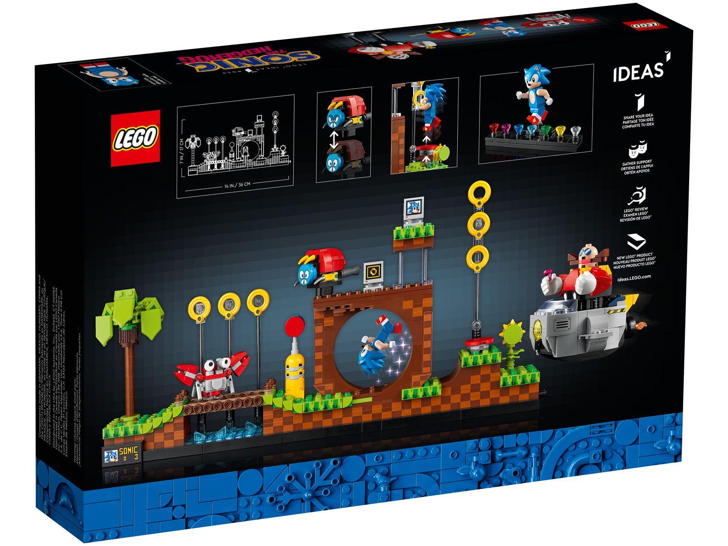 LEGO Sonic the Hedgehog Green Hill Zone 1125 Peças - 21331