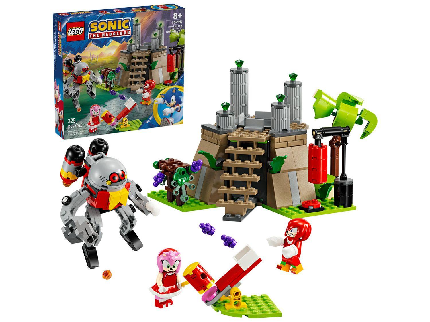 LEGO Sonic The Hedgehog Knuckles e o Santuário