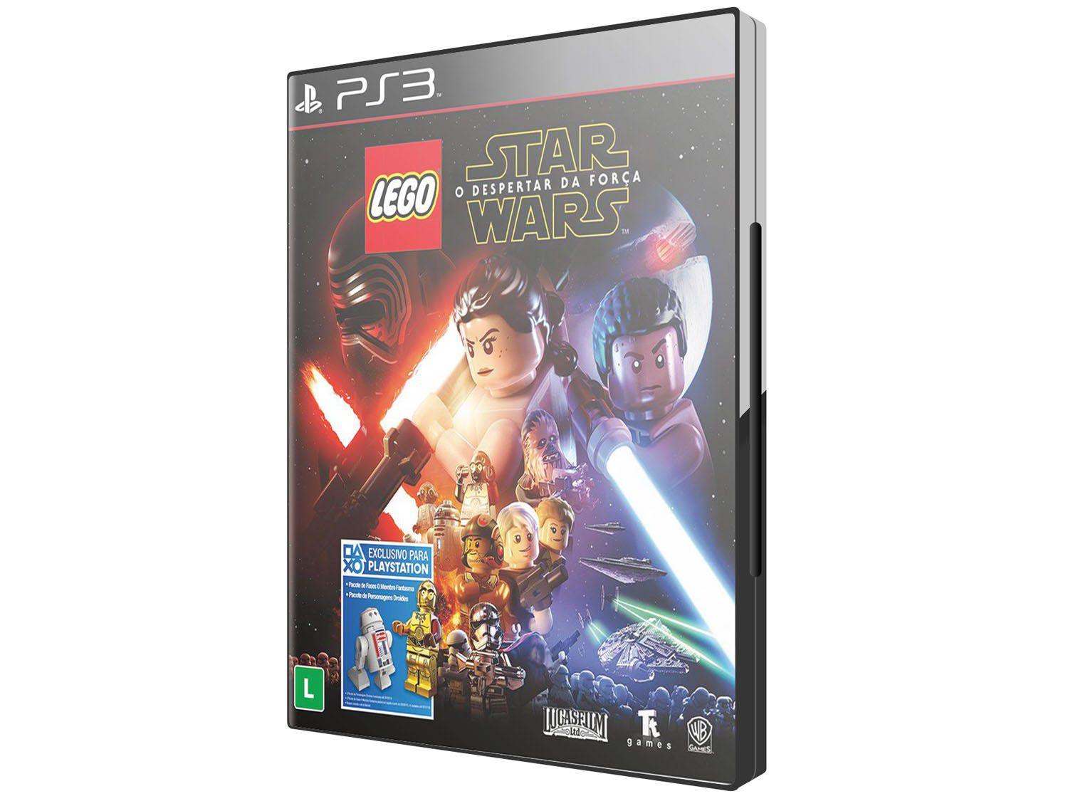 LEGO Star Wars O Despertar da Força para PS3 Warner Jogos de Ação Magazine Luiza LEGO Star Wars O Despertar da Força para PS3 Warner Jogos de Ação Magazine Luiza