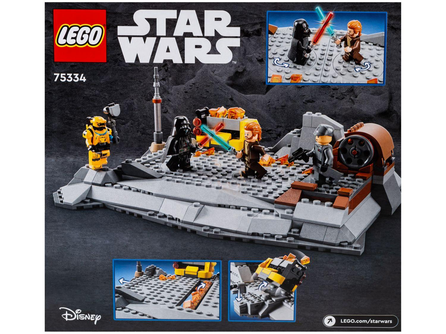 LEGO Star Wars Obi-Wan Kenobi e Darth Vader