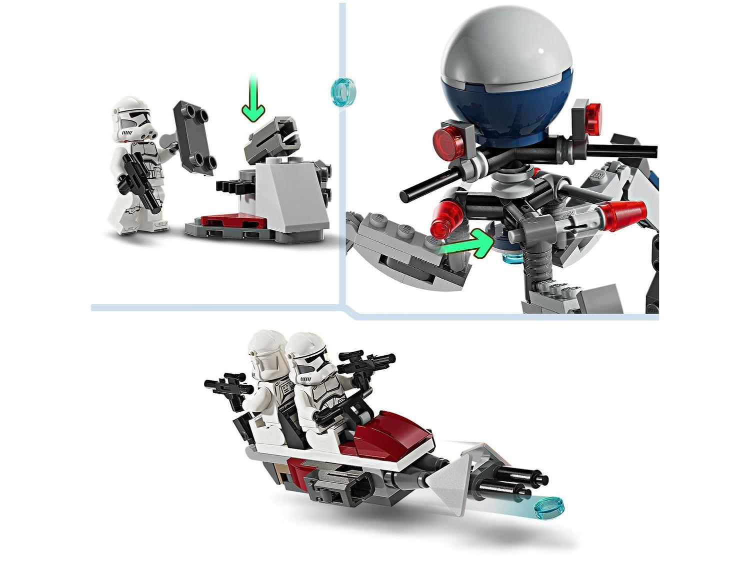 LEGO Star Wars TM Pack de Batalha de Soldado Clone