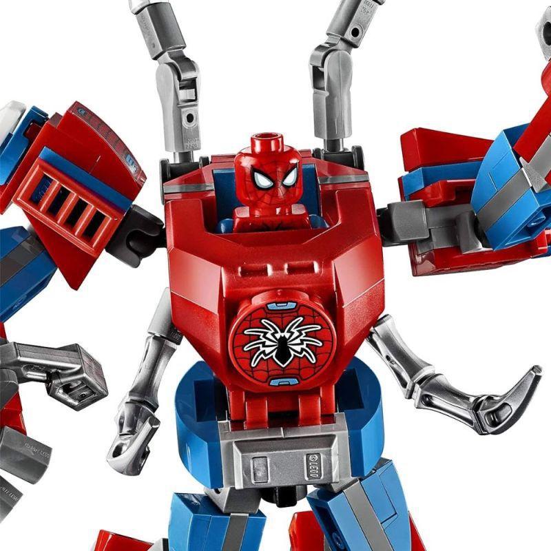 Lego Super Heroes Spider-man Mech Robô Homem Aranha Marvel - 76146 ...