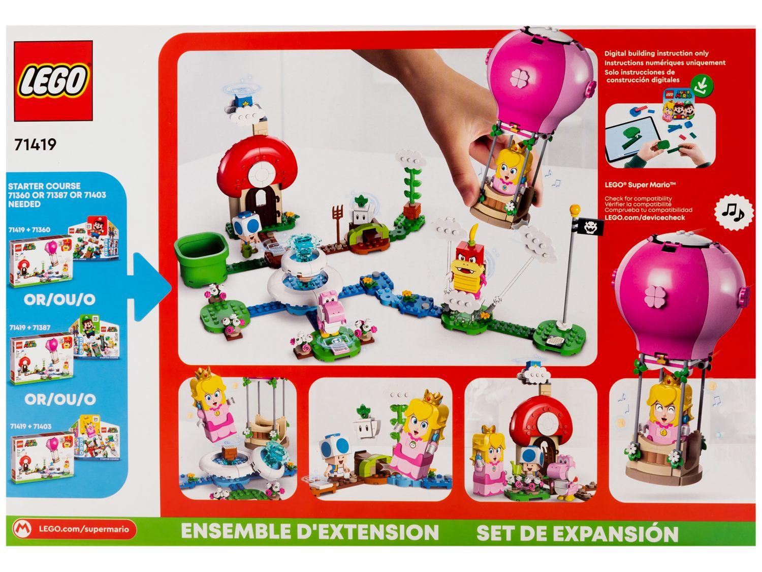 LEGO Super Mario Passeio de Balão no Jardim da