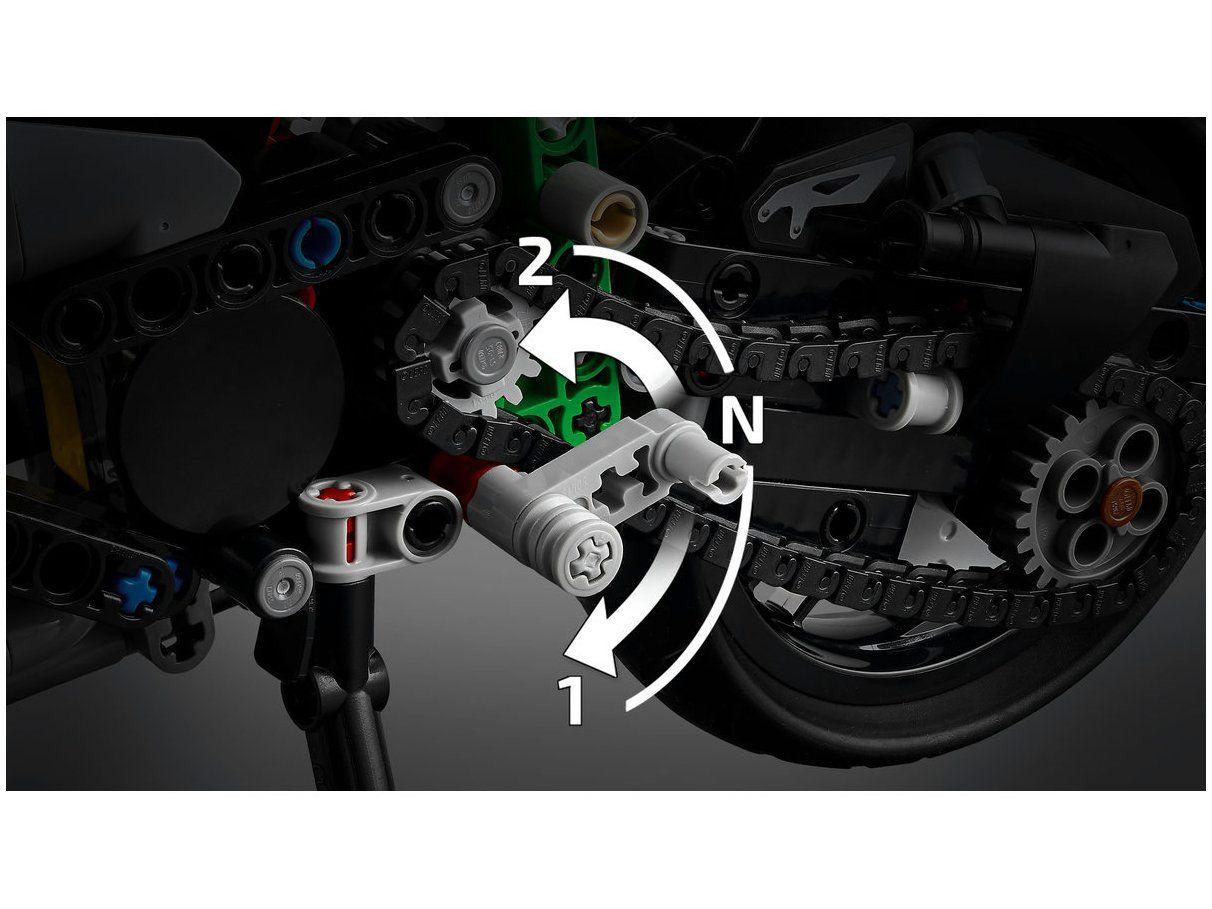 パーツ Rikimama LEGO Technic Motocicleta Kawasaki Ninja H2R | Shopping | LATAM Pass