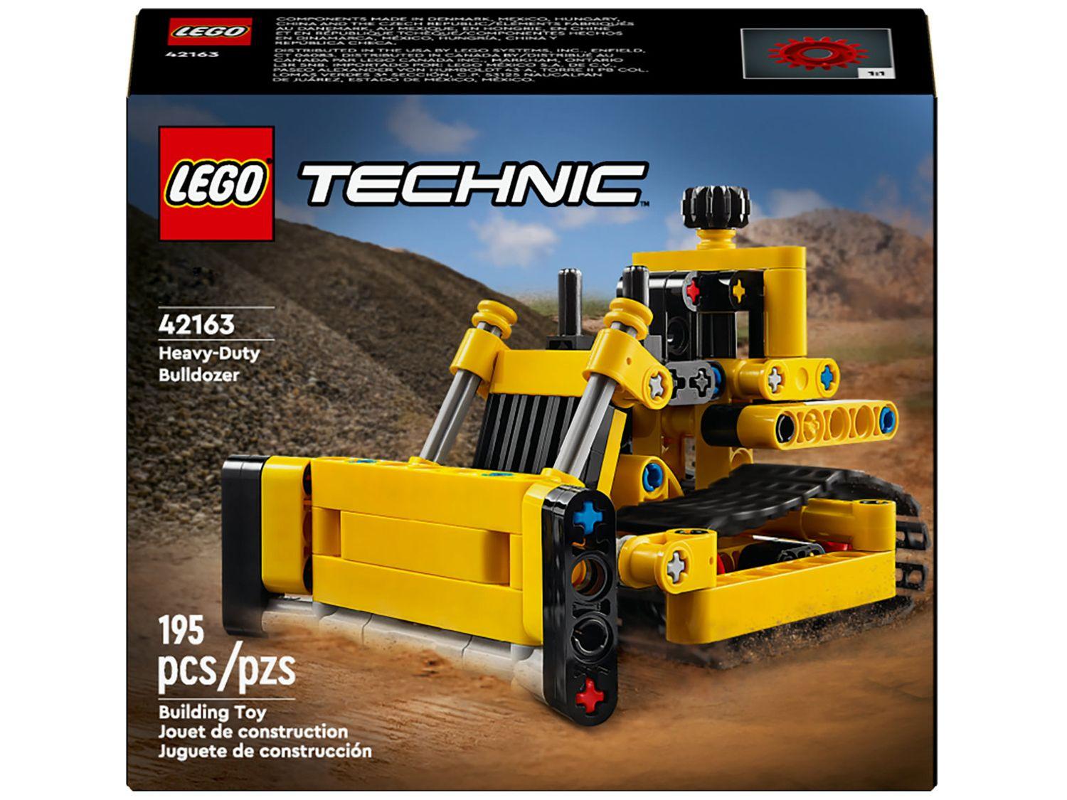 LEGO Technic Trator de Esteira para Trabalhos Pesa