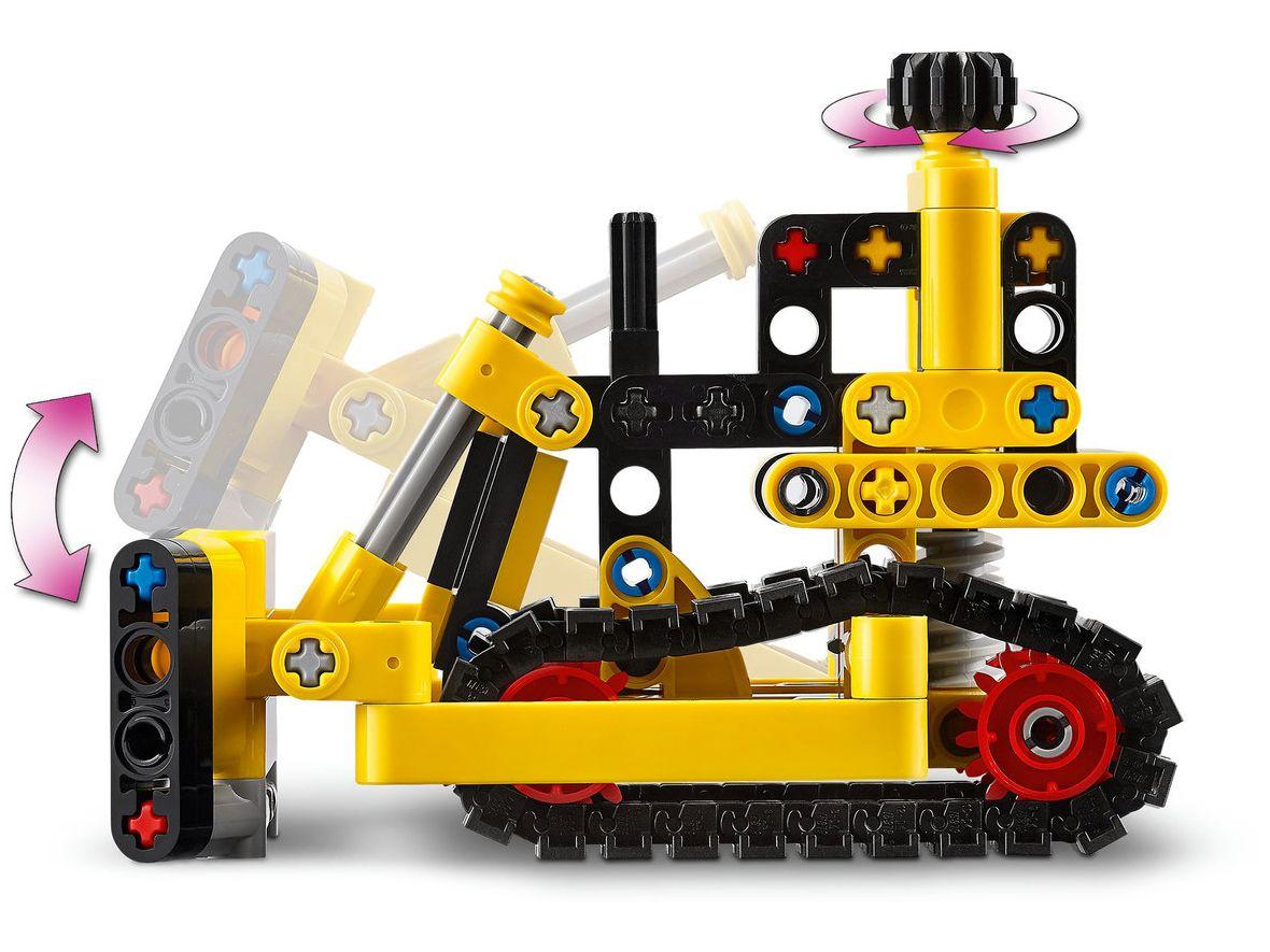 LEGO Technic Trator de Esteira para Trabalhos Pesa