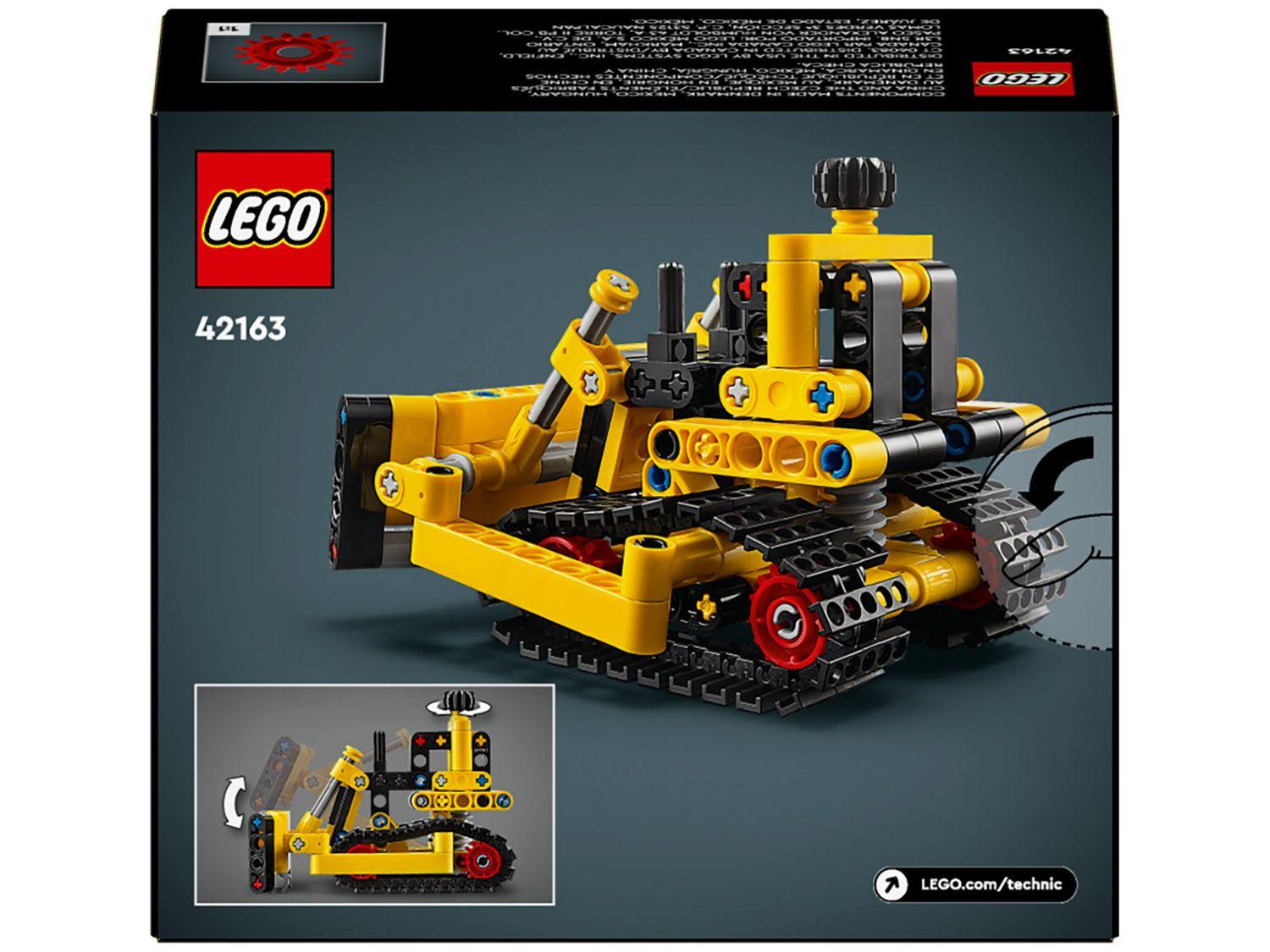 LEGO Technic Trator de Esteira para Trabalhos Pesa