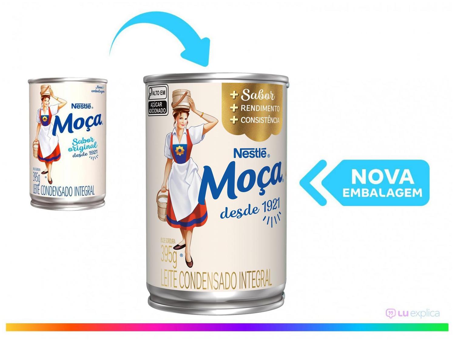 Leite Condensado Nestlé Moça Original Lata 395g
