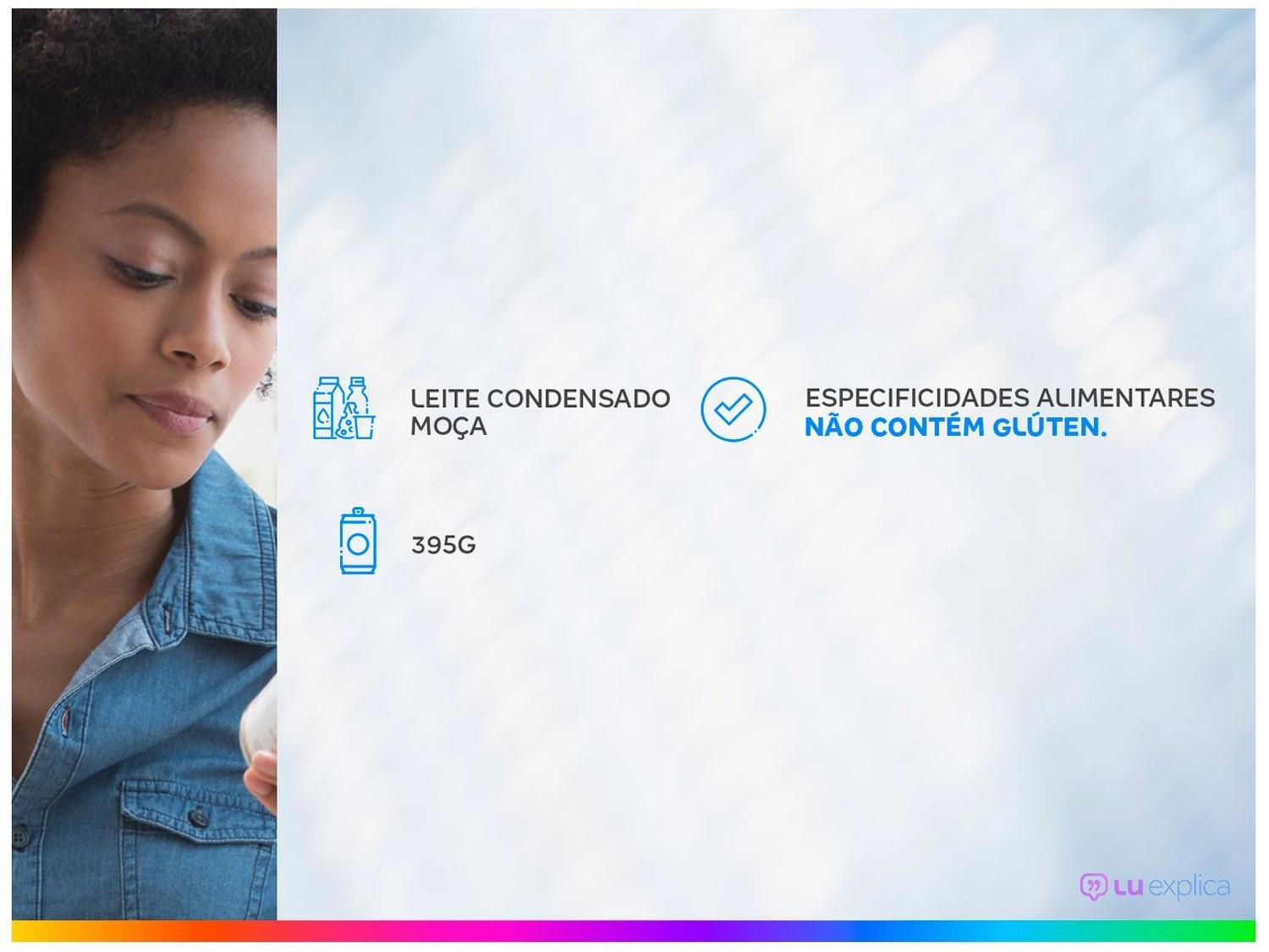 Leite Condensado Nestlé Moça Original Lata 395g