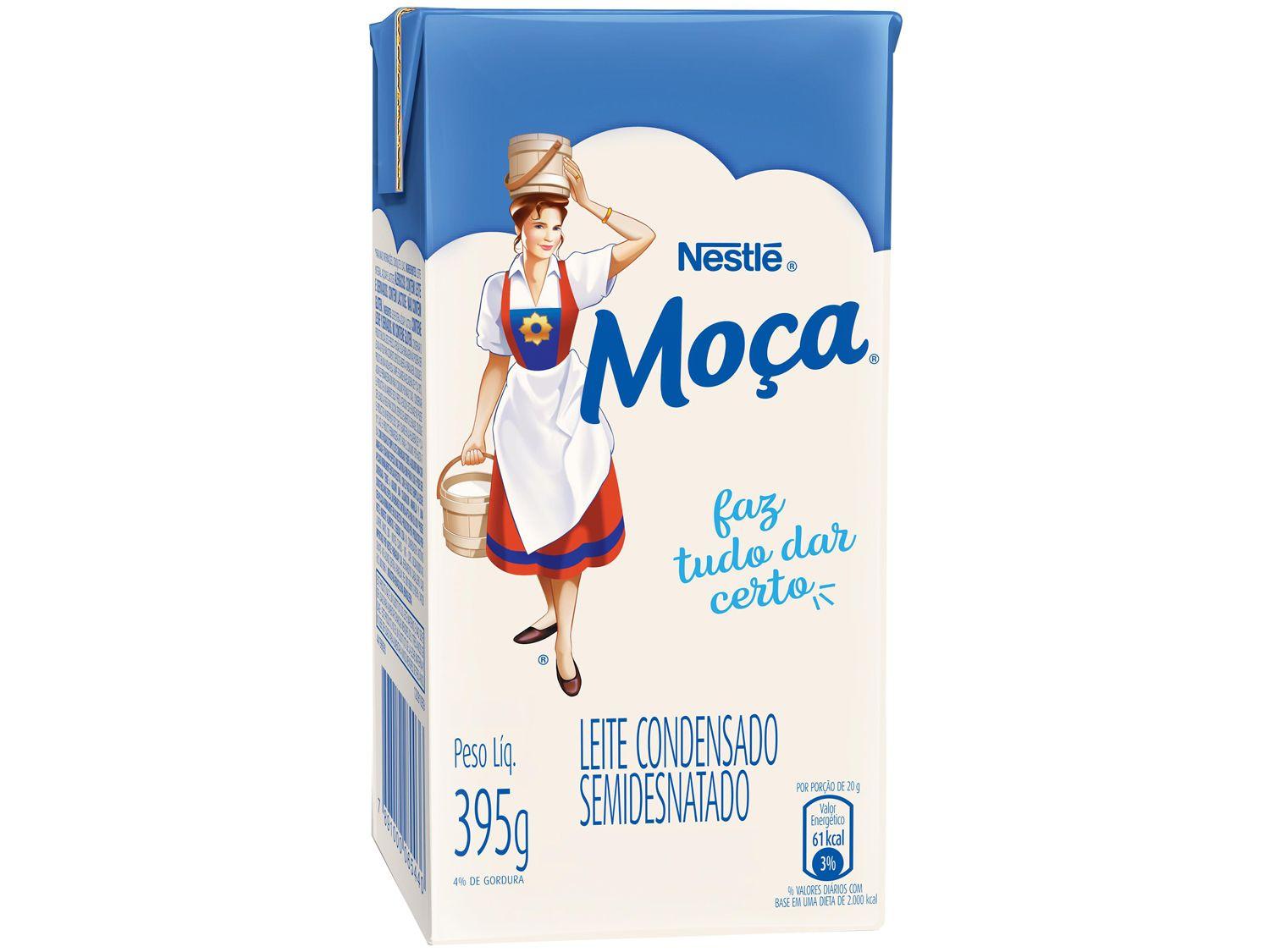 Leite Condensado Nestlé Semidesnatado Moça