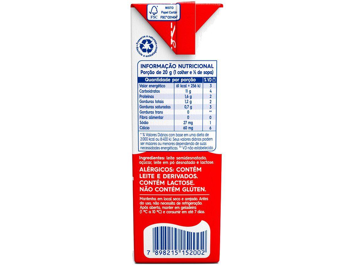 Leite Condensado Semidesnatado Piracanjuba 395g