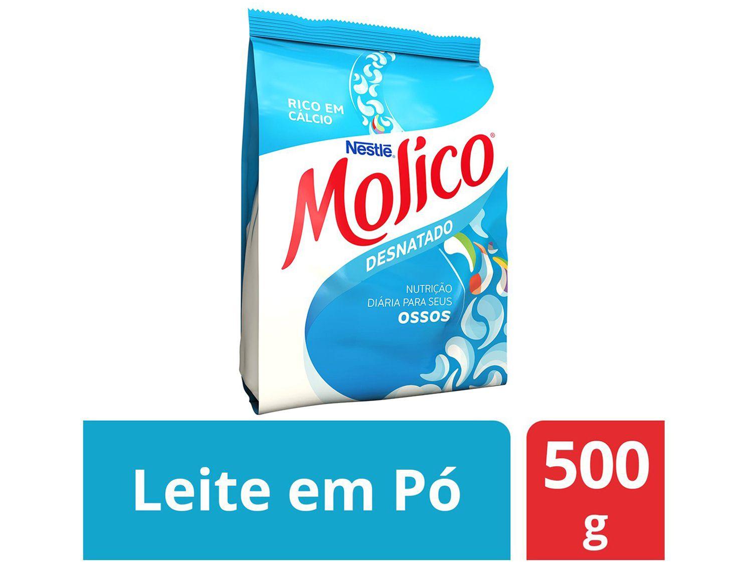Leite em Pó Desnatado Diet Molico Sachê 500g