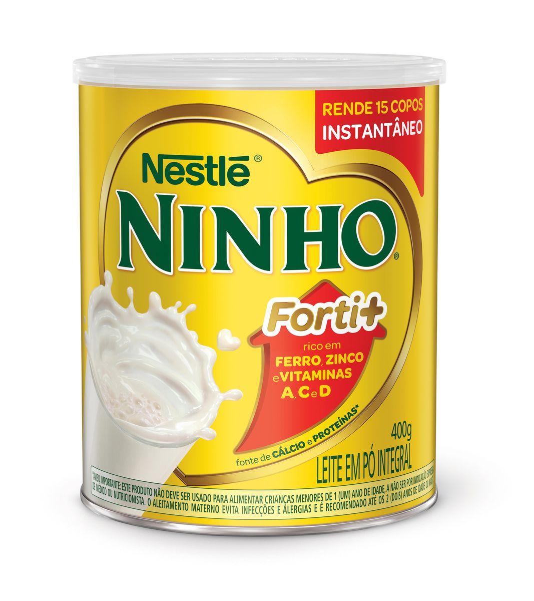 Medida Rótulo Lata De Leite Ninho 400g