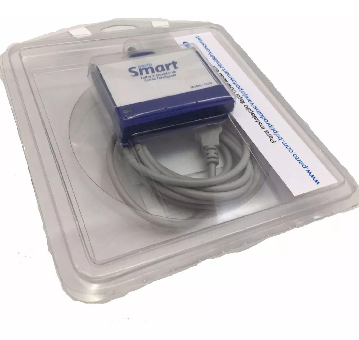 Leitor cartão smart perto ccid certificado